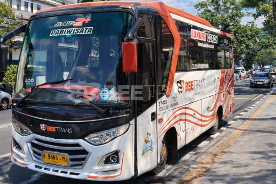 Liburan Akhir Tahun Berkelas: Sewa Medium Bus Luxury BeeTrans 18 Seats ke Bandung